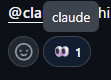 GitHub issue with @claude fix this issue comment